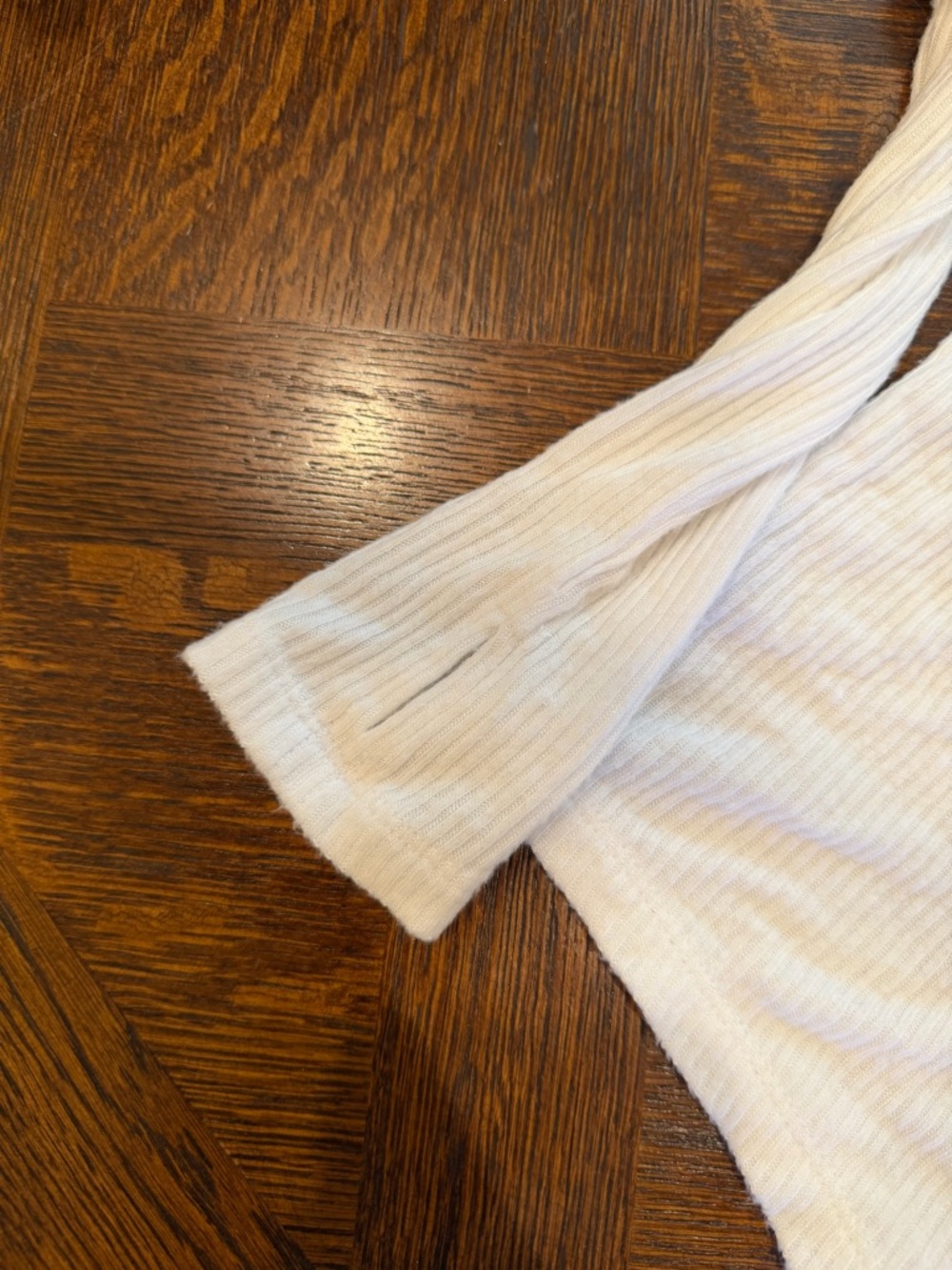 SEN Ribbed Knit Asymmetrical Sweater - Picture 3 of 4